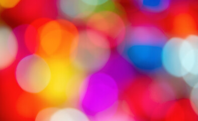 Wall Mural - Colorfull background - defocused ligths