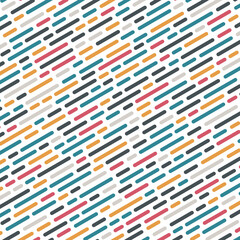 Poster - abstract rounded lines pattern decorative artwork template. cover design for colorful stripe tech ba
