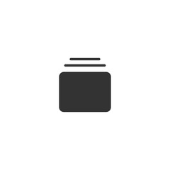 Wall Mural - window icon. album symbol modern, simple, vector, icon for website design, mobile app, ui. vector il