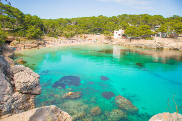 Poster - Traumstrände Mallorca - Cala Gat