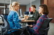 © Nomad_Soul - Cheerful IT specialists in office, success work