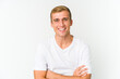 © Asier - Young caucasian handsome man laughing and having fun.