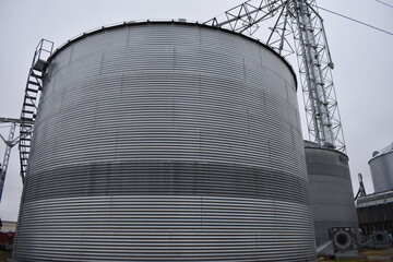 Canvas Print - Grain Bin