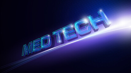 Poster - abstract medical technology innovation concept design background template eps 10 vector