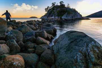 Wall Mural - rural landscapes and skyscapes of southern ontario canada featuring brilliant sky, water reflections
