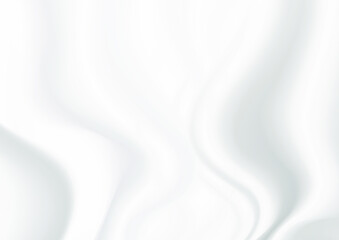 Poster - White silk satin smooth texture background. Beautiful White Silk. Drapery Textile Background. Abstract White , Gray Background with Clean Smooth Soft Wave. Vector illustration