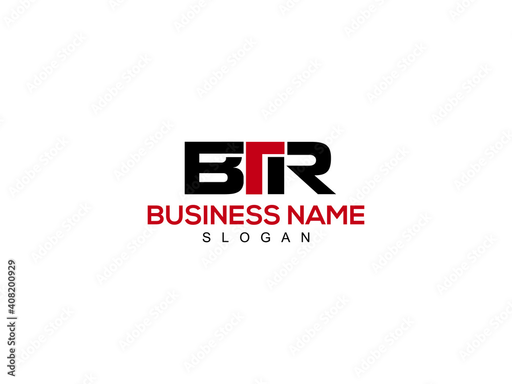 BTR logo vector And Illustrations For Business Stock Vector | Adobe Stock