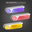 © titima157 - 3D modern text box template, banner Infographics