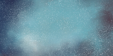 Canvas Print - mottled universal textured blue with different shades grainy dark background with tinted edges.