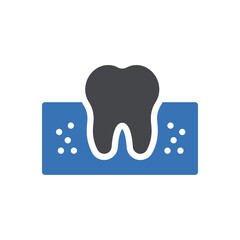 Sticker - teeth cavity