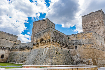 Canvas Print - Castello Normanno-Svevo in Bari, Italy