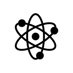 Canvas Print - science atom