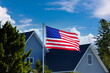 Leinwandbild Motiv American flag
