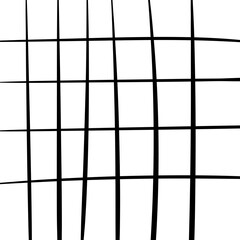 Poster - Grid. Simple lines and white background.