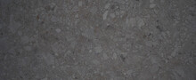 Dark Black Anthracite Gray Grunge Polished Natural Stone Tiles / Terrace Slabs / Granite Concrete Marbled Marble Texture Background Banner Panorama