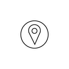 Poster - flat, isolated and trendy style maps logos. Maps logo background for your website design logo, app, UI. Vector icon illustration, EPS10.