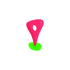Poster - flat, isolated and trendy style maps logos. Maps logo background for your website design logo, app, UI. Vector icon illustration, EPS10.