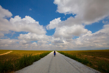 corlu roads and fields / turkey