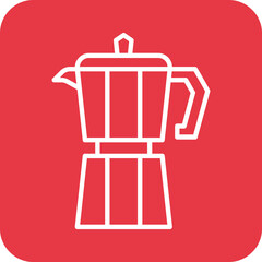 Canvas Print - Coffee Maker icon