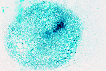 Aufkleber - Beautiful abstract surreal drops light pastel  swirl magic . Background pattern for design. Macro photography view.