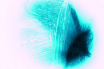 Aufkleber - Beautiful abstract surreal drops light pastel  swirl magic . Background pattern for design. Macro photography view.