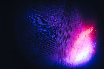 Aufkleber - Beautiful abstract surreal texture on a light pastel dark magic. Background pattern for design. Macro photography view..