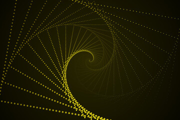 Poster - fractal burst background