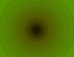 Leinwandbilder - Green background with circles forming a gradient layer and is centered