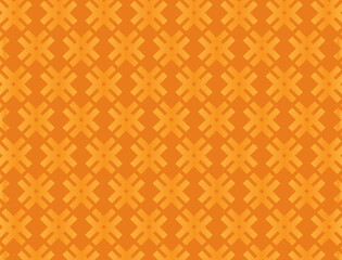 Leinwandbilder - Orange background with fence pattern