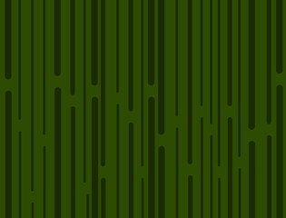 Leinwandbilder - Green background with broken horizontal lines
