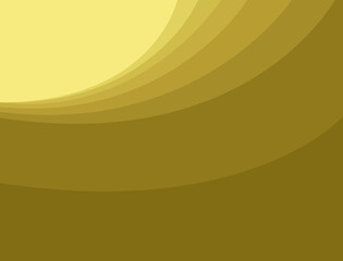 Leinwandbilder - Green background with a pattern of sheets forming color gradations
