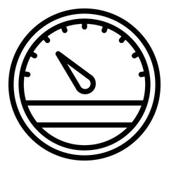 Poster - race car dashboard icon. outline race car dashboard vector icon for web design isolated on white bac