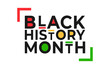 © svetolk - Black History Month banner. Vector illustration of design template for national holiday poster or card. Annual celebration in february in USA and Canada, october in UK