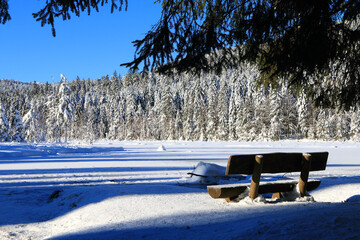 Sticker - Lac de Lispach dans les Vosges