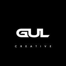 GUL Letter Initial Logo Design Template Vector Illustration