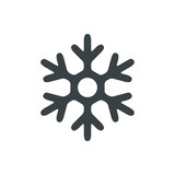Fototapeta Mapy - Illustration of a cute snowflake Free Vector
