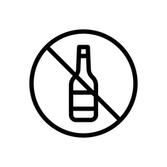 Sticker - wine restricted