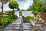 Fototapeta  - Beautiful home garden