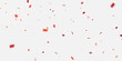 © HNKz - Celebration background template with confetti red ribbons. luxury greeting rich card.