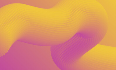 Poster - abstract fluid background