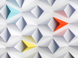 abstract paper concepts origami