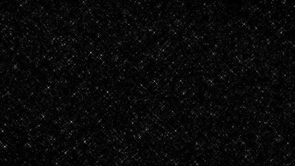 Wall Mural - 4k twinkling stars of endless space