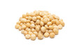 © Nikolay - Macadamia nuts isolated on white background.