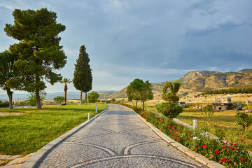 Wall Mural - Turkey, a gateway city in the ancient city of Hierapolis