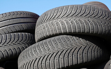 Pile of tires