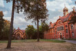 BEELITZ - 25 MAY 2012: Abandoned hospital and sanatorium Beelitz Heilstatten near Berlin, Beelitz, Germany