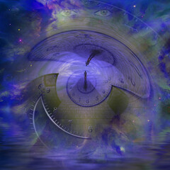 Canvas Print - time fantasy art