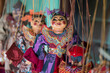 © Cavan Images - Detail shot of Burmese puppets used in theater, Lake Inle, Myanmar