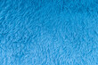 Blue faux fur rug texture