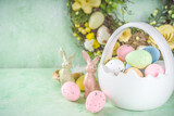 Fototapeta Storczyk - Happy Easter concept